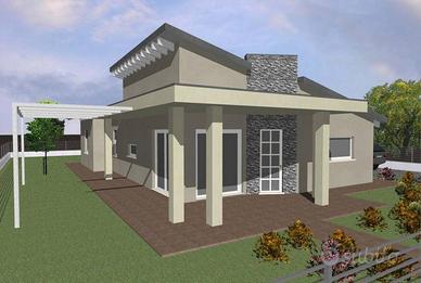 Casa indipendente di 120 m² con 5 locali e box aut