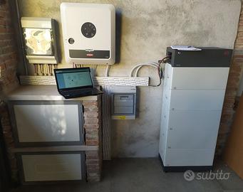 Accumulo Litio 10KW powerwall batteria lifepo4 BMS