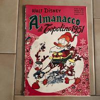 Albi d’oro 241 del 1950 Almanacco Topolino 1951