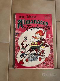Albi d’oro 241 del 1950 Almanacco Topolino 1951