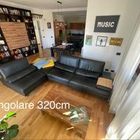 Divano in vera pelle