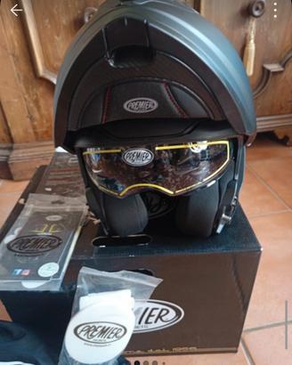 casco modulare Premier tg. S 55/56 nero opaco 