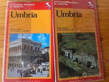 Guide turistiche con carta stradale Umbria