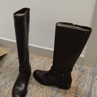 Stivali nuovi Minelli marroni vera pelle