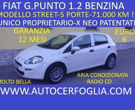 FIAT Punto 5p 1.2 Street E6-SOLO 71.000 KM !!!