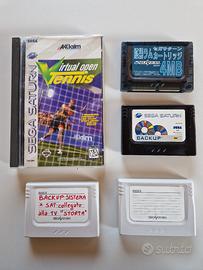 Virtual open Tennis Saturn + 4 cartucce
