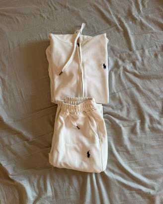 Tuta Ralph lauren lunga bianca