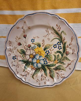 Piatto da parete in ceramica