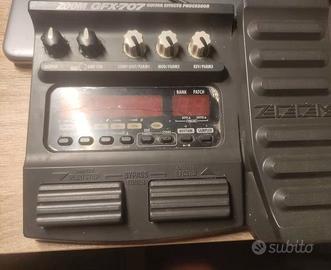 Pedaliera per chitarra Zoom GFX 707