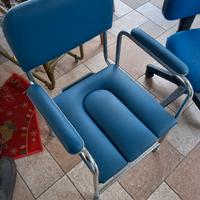 Sedia comoda wc per anziani