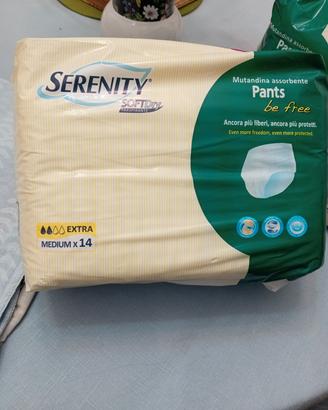 3 pacchi Mutandine assorbenti Serenity 