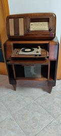 radio giradischi vintage