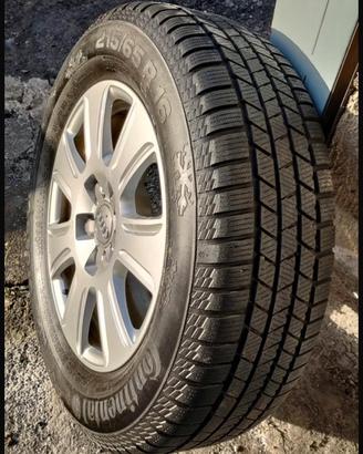 Pneumatici+Cerchi in lega+Copri mozzo per Audi Q3