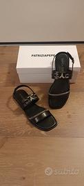 Sandali Neri Patrizia Pepe n. 37