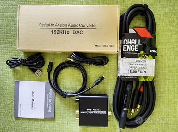 Dac - Convertitore 192Khz - Set completo