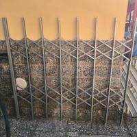 4 Grate scorrevoli estensibili finestre in acciaio