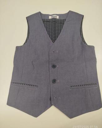 Gilet bimbo blu