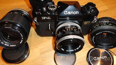 CANON F1 OLD + OBBIETTIVI ORIGINALI
