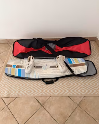 Set Wakeboard Liquid Force 136 + Boots S + Sacca