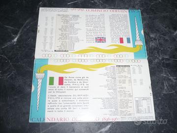 CALENDARIO OLIMPICO 1896-1960 PERFETTO