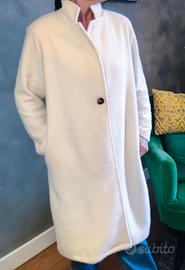 Cappotto bianco da donna