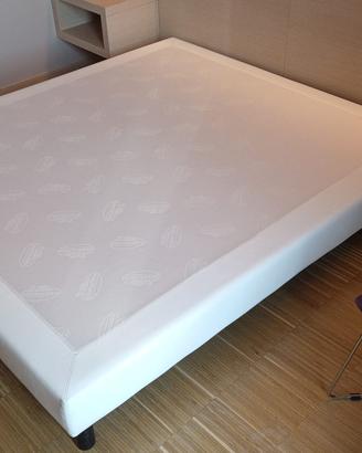 Sommier 180x200 in pelle ignifuga Permaflex
