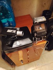 Cinepresa e macchina fotografica yascica anni 70