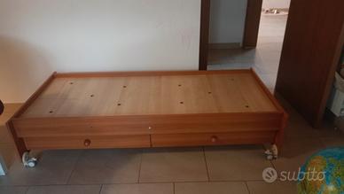 Letto Foppapedretti in legno allungabile 