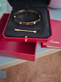 bracciale love di cartier 