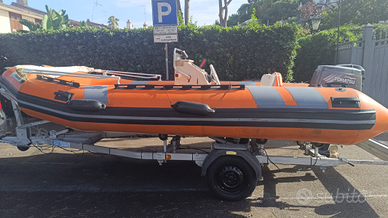 Gommone Mariner 500 + Tohatsu 40cv + Mercury 8cv