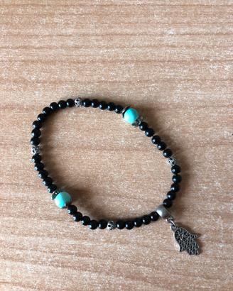 Bracciale con mano di Fatima ciondolo