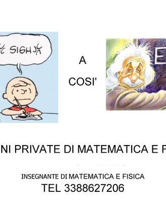 Lezioni private matematica e fisica