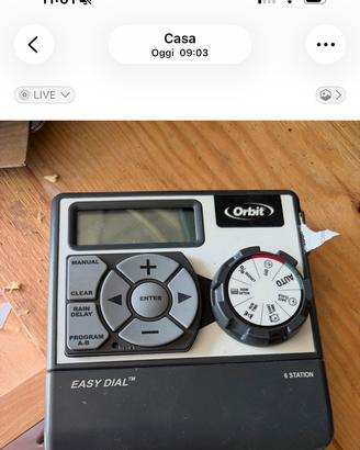Orbit Pocket Star U. programmatore di irrigazione