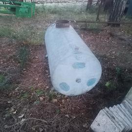 serbatoio in ferro zincato 380 litri