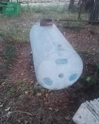 serbatoio in ferro zincato 380 litri