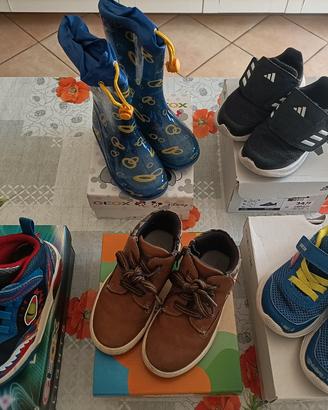 scarpe bambino misura 26