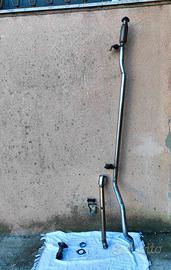 Scarico diretto artigianale per Fiat Punto 188