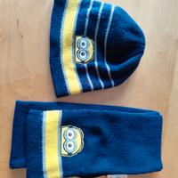 Set sciarpa e cappellino Minions