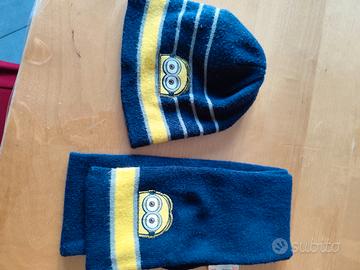 Set sciarpa e cappellino Minions