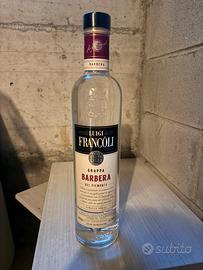 Grappa Barbera del piemonte Luigi Francoli