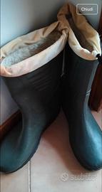 Stivali pioggia/lavoro termici 45 