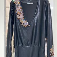 Vestito da ballo su misura (M) con strass