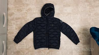 Piumino Blauer USA Nero con cappuccio taglia10anni