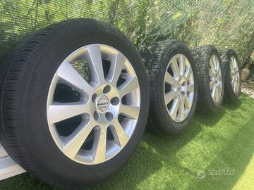 4 Cerchi in lega Borbet 16'' 5x112 ET40 VW Audi