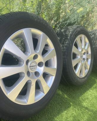 4 Cerchi in lega Borbet 16'' 5x112 ET40 VW Audi