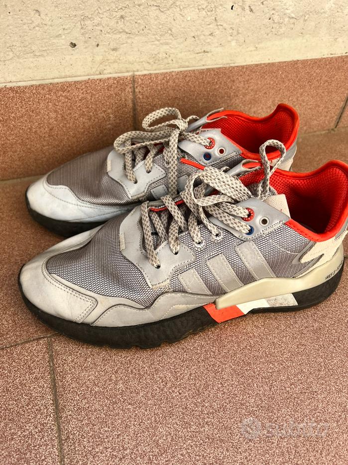 Scarpe Adidas Nite Jogger Argento Adidas Nite Jogger Vendita In