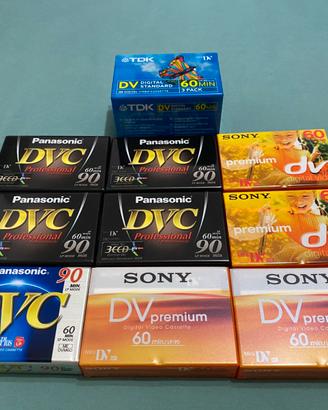 Cassette nastri MiniDv