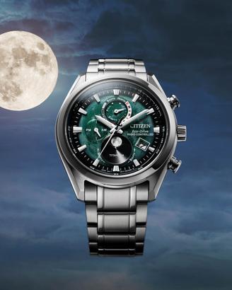 OROLOGIO CITIZEN BY1010-81X Titanio Moon Phase Eco