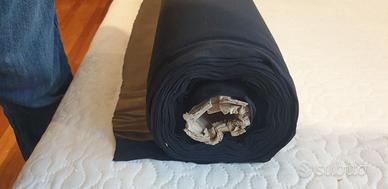 Tessuto similpelle elacizzato color testa di moro