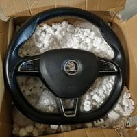 Volante Skoda VRS originale con airbag e comandi